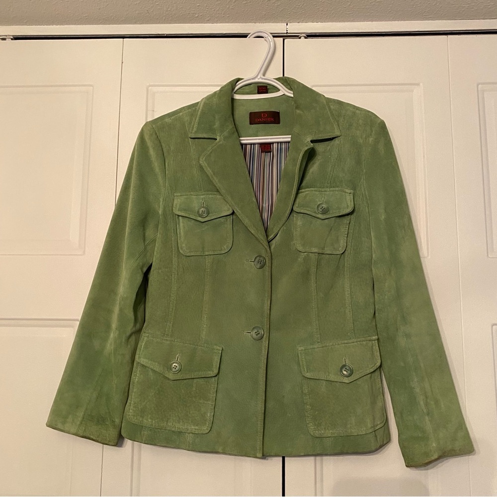 Vintage Danier suede leather coat